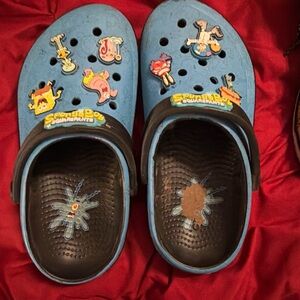SpongeBob SquarePants Blue Kids crocs 2y
